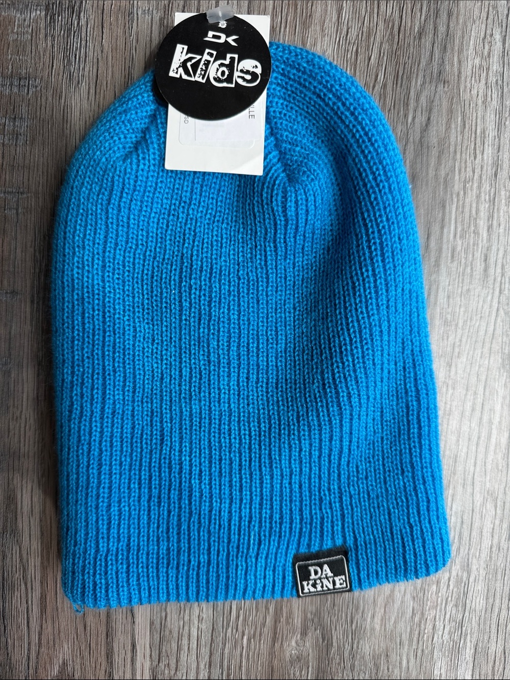 Dakine Bright Blue Kids Knit Beanie